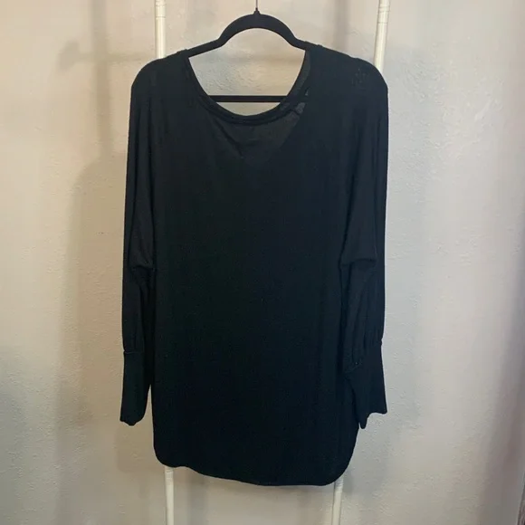 Knox Rose Black Women's Tunic Top - Picture 6 of 6